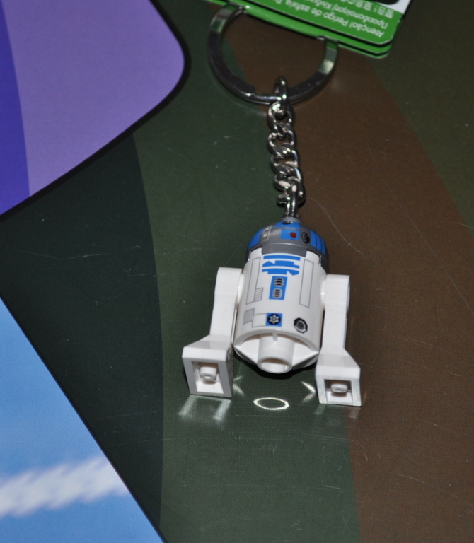 Klocki LEGO R2-D2 - breloczek