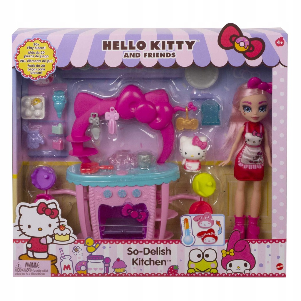 Купить Кондитерская кукла Hello Kitty + набор GWX05: отзывы, фото и ...