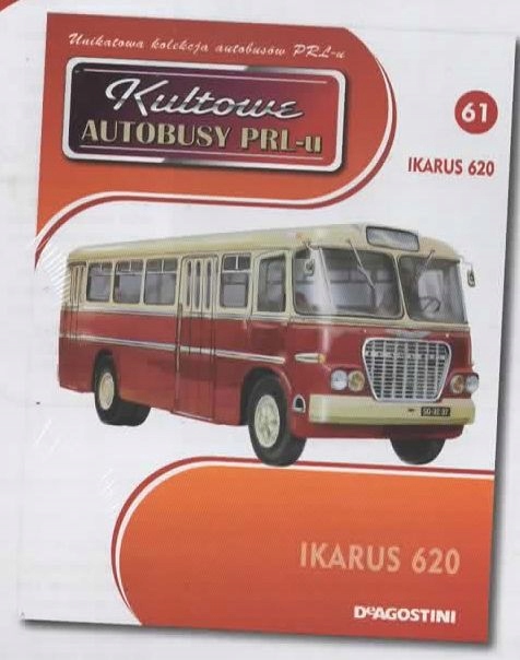 Купить КУЛЬТОВЫЕ АВТОБУСЫ ПНР №61 IKARUS 620: отзывы, фото, характеристики в интерне-магазине Aredi.ru