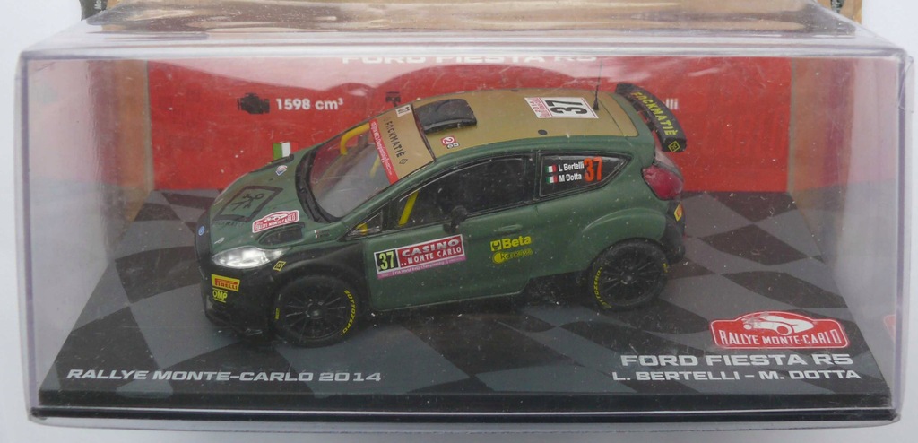 Ford Fiesta zielona RS Rally Collection 1/43