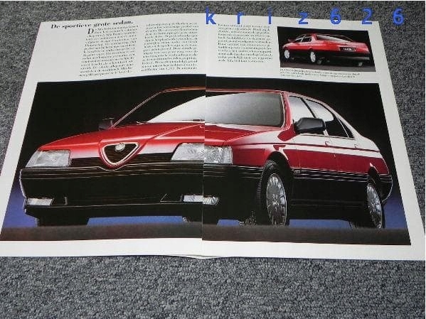 Alfa Romeo 164 Quadrifoglio 3.0 V6 2.5TD 2.0 1990