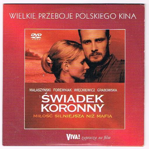 ŚWIADEK KORONNY -FILM DVD