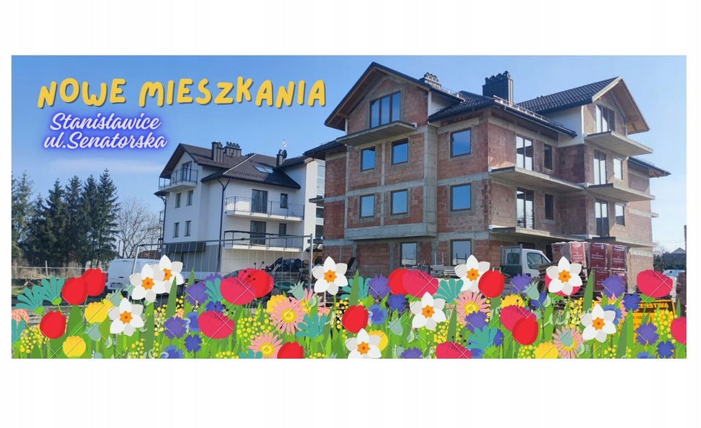 Mieszkanie, Stanisławice, 52 m²