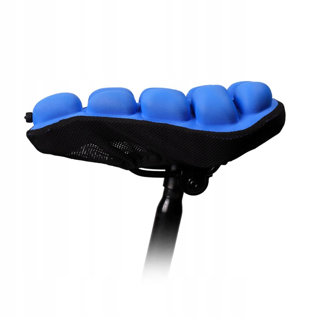 Fotelik rowerowy 3D Nadmuchiwany Niebieski S