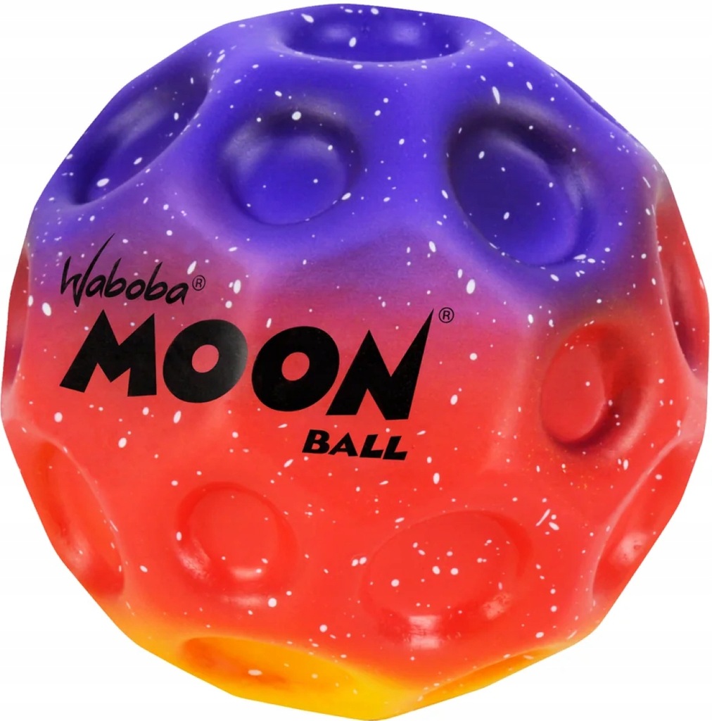 BABLU 327D99_A Piłeczka Waboba Moon Ball Czerwona