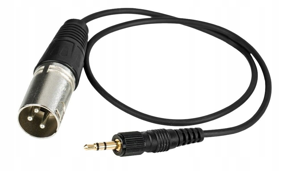 CKMOVA AC-TLX - Kabel z nakręcanym 3,5mm TRS - XLR