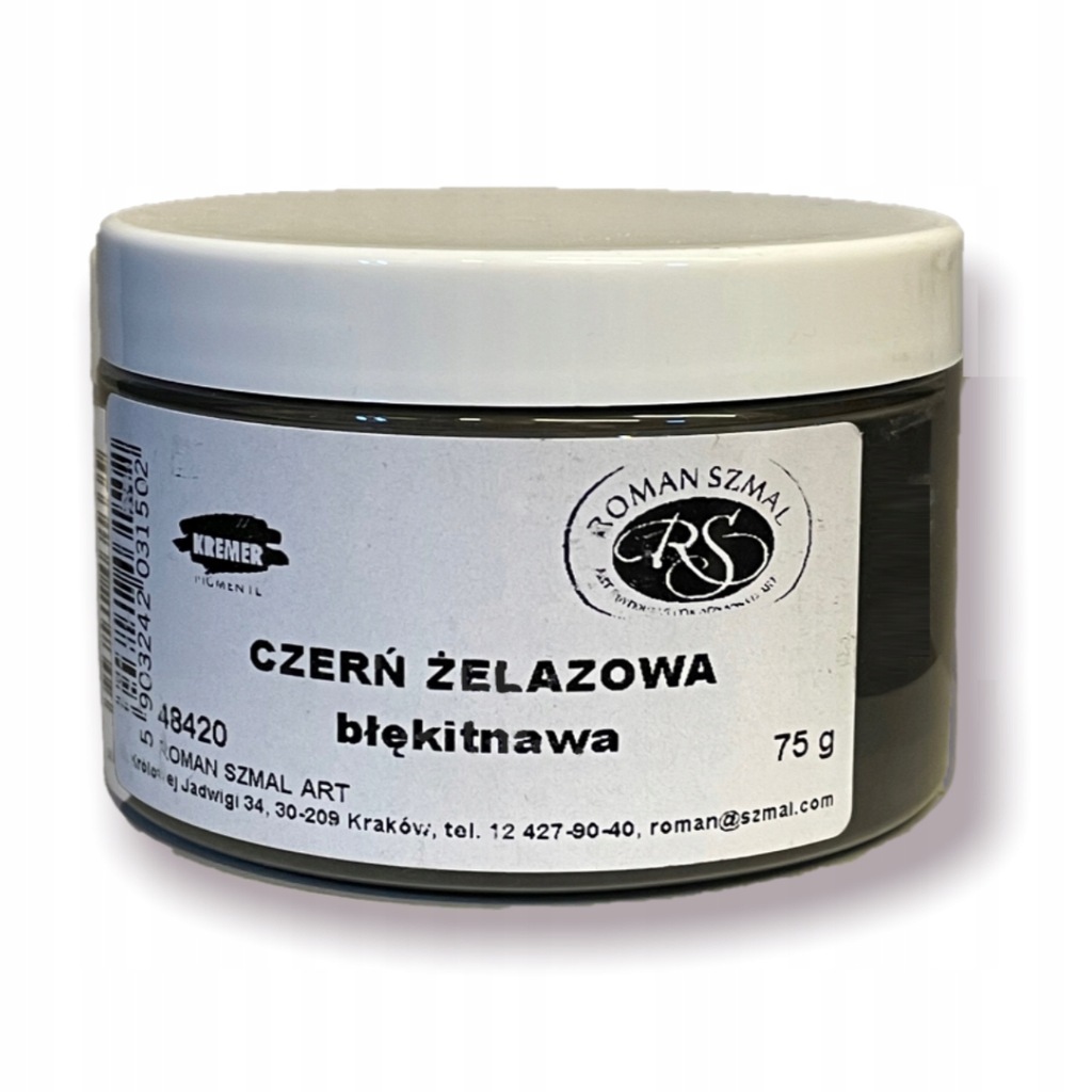 Pigment czerń żelazowa błękitna 75g 48420