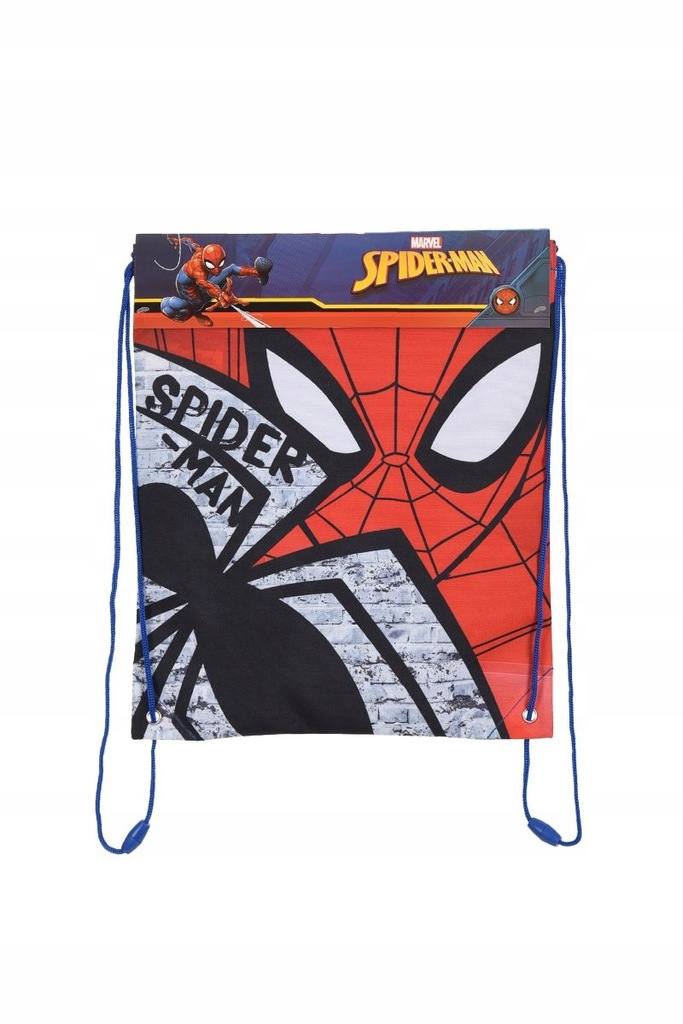 Spiderman - Worek na obuwie, worek na basen.