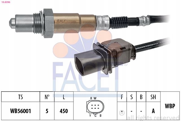 Sonda lambda - FACET 10.8396