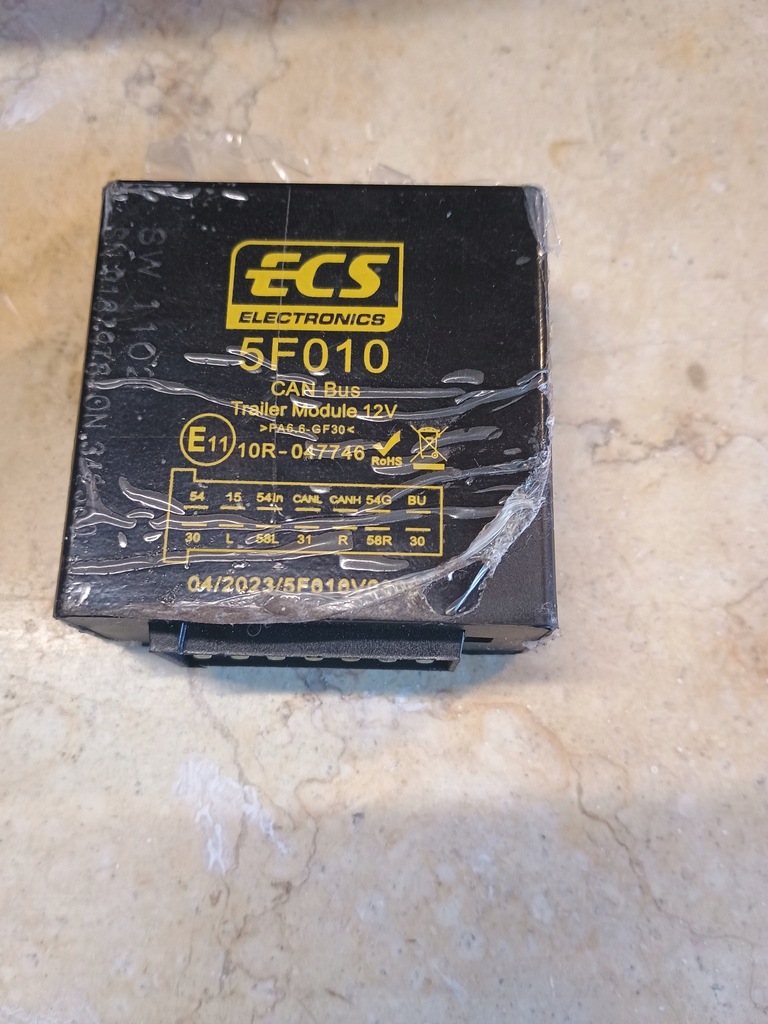 MODUŁ HAKA ECS 5F010 CAN BUS TRAILER MODULE 12V