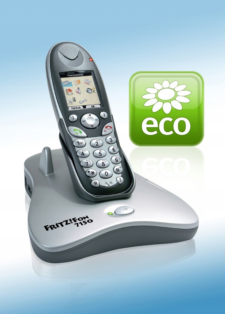 FRITZ FON 7150 ADSL2+/WLAN125/6xSł DECT/VoIP FV