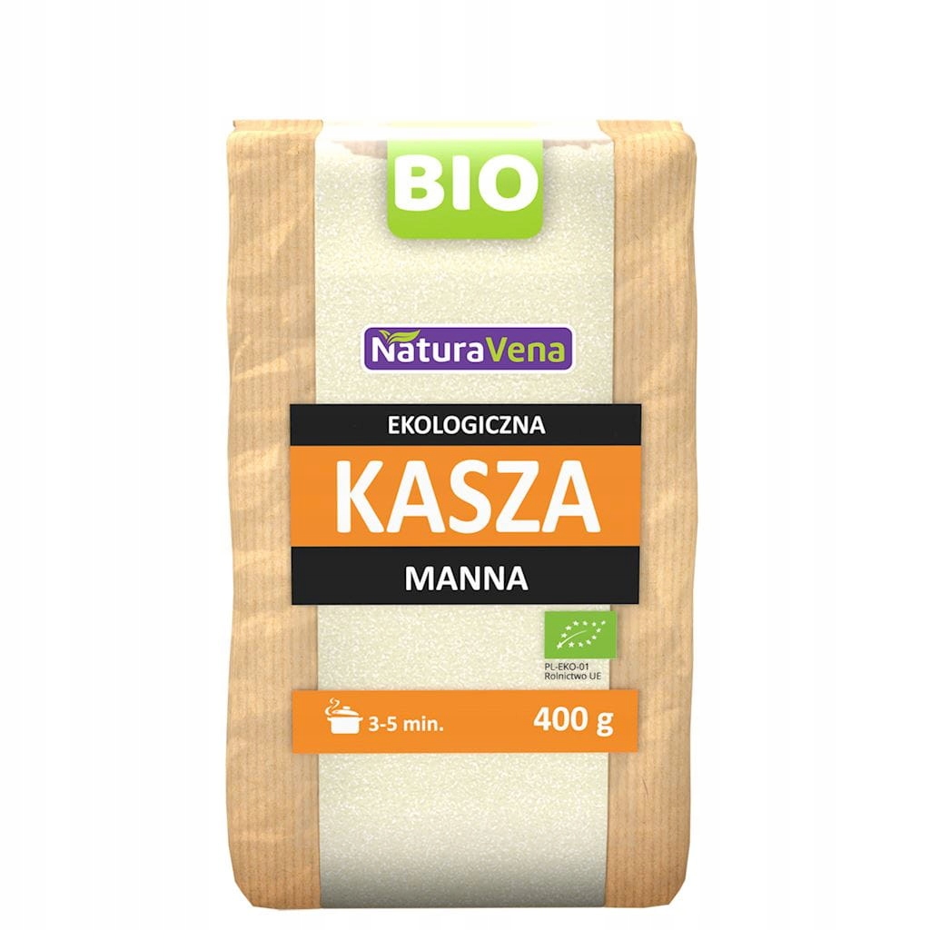 Kasza manna bio 400 g naturavena