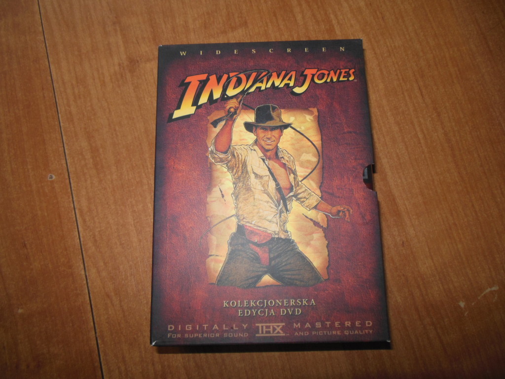 *BLOX* DVD INDIANA JONES -Kolekcja 3 Filmy+mat.dod