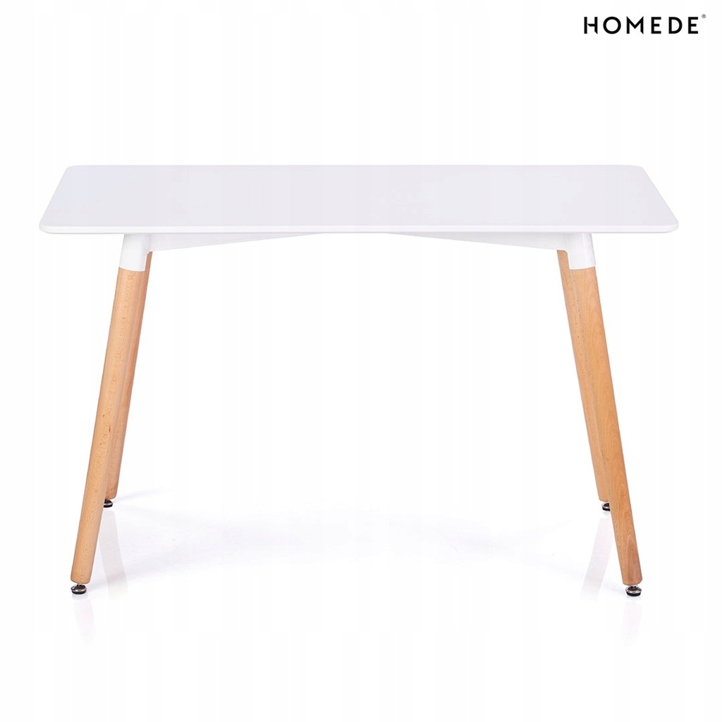 Stół ELLE kolor biały 120x80 homede