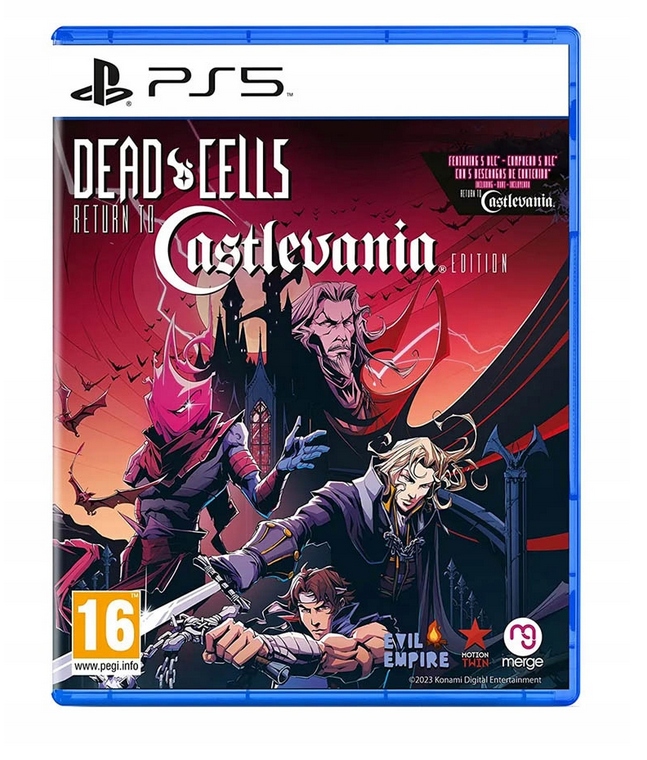 Dead Cells: Return to Castlevania Edition PS5 JAK NOWA PŁYTA LUSTRO