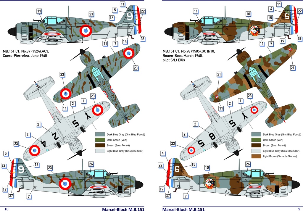 Купить Марсель Блох MB.151C.1. DW 48017 Крылья Доры 1/48: отзывы, фото, характеристики в интерне-магазине Aredi.ru