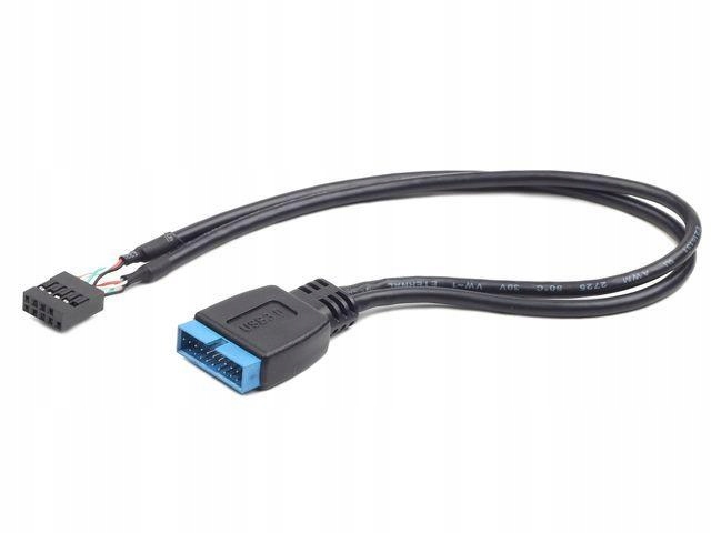Adapter przejściówka USB Pin 3.0 - USB2.0 wewnętrzny Gembird CC-U3U2-01