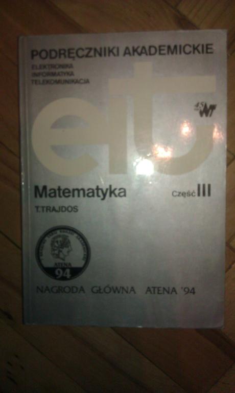 Matematyka cz.3 podręcznik akademicki
