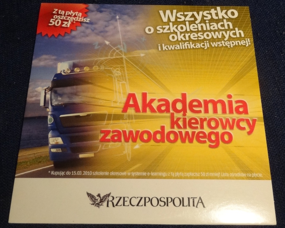 AKADEMIA KIEROWCY ZAWODOWEGO CD