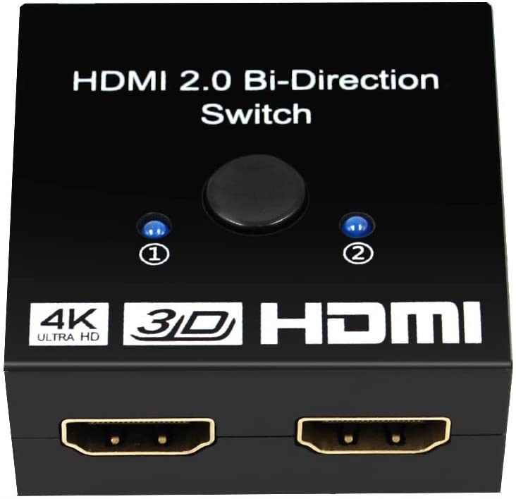 Купить HDMI-переключатель 2x1, разветвитель 4Kx2K, Full HD: отзывы, фото, характеристики в интерне-магазине Aredi.ru