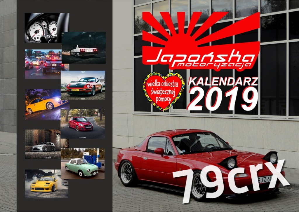 Kalendarz JAPOŃSKA MOTORYZACJA 2019