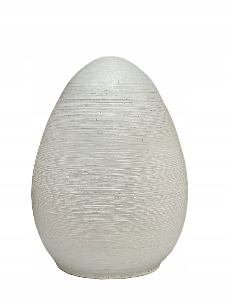 Gliniane ozdobne jajko wielkanocne jajo wysokość 22 cm