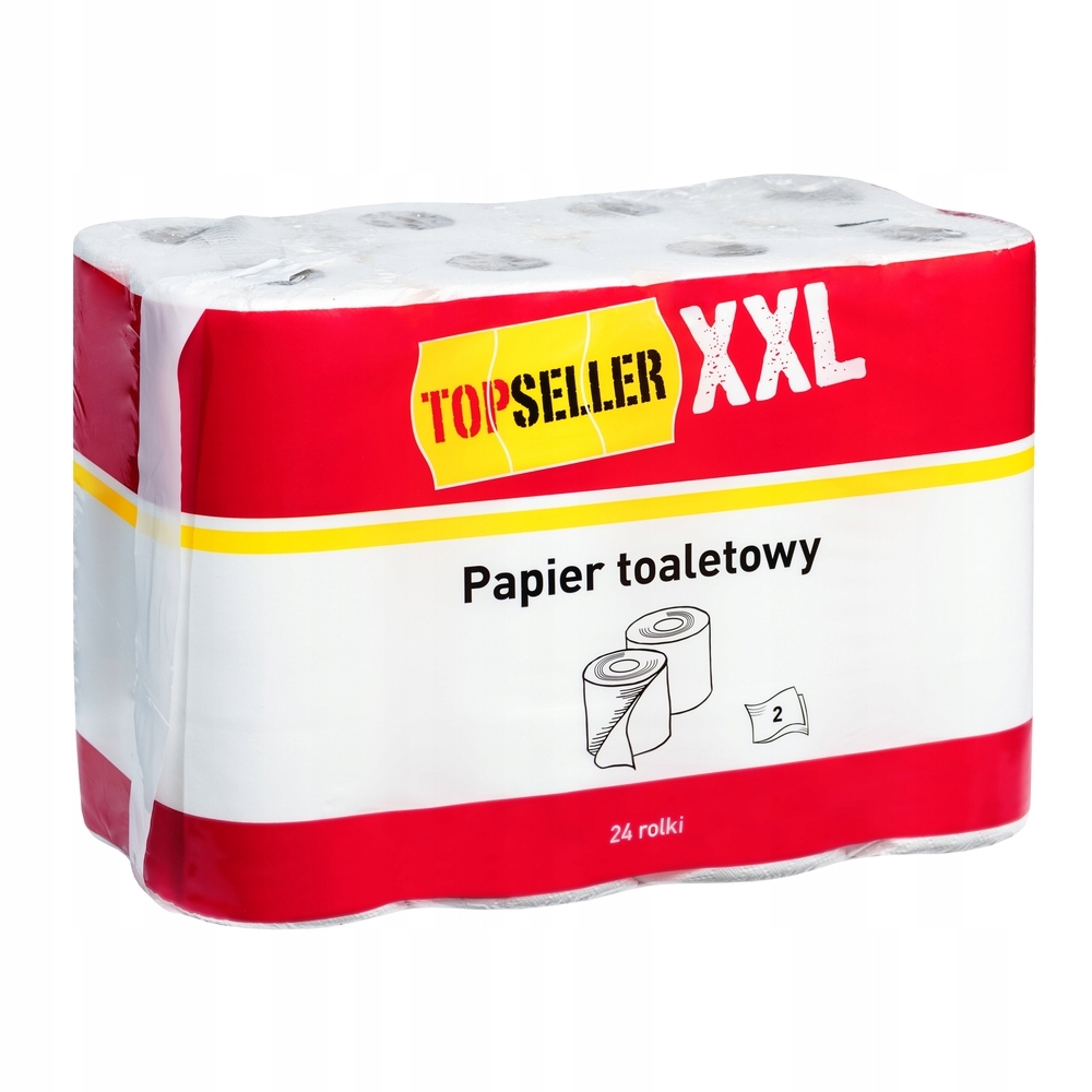 Papier toaletowy bezzapachowy Selgros 24 szt.