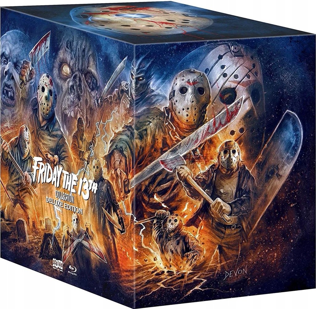 FRIDAY THE 13TH COLLECTION (PIĄTEK TRZYNASTEGO) [BOX] [16XBLU-RAY]