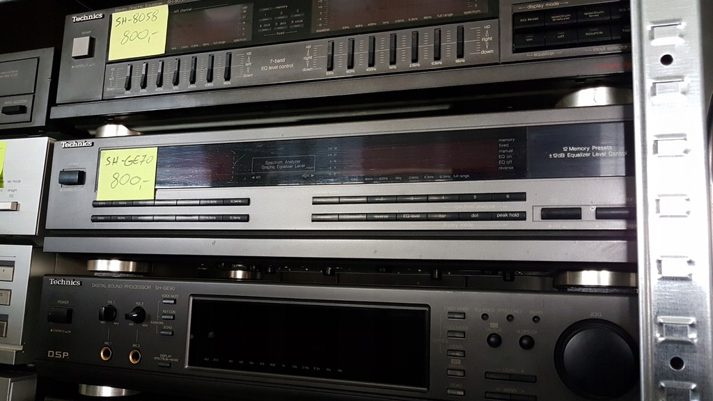 Fan-Technics Equalizer Technics SH-GE70 Sklep Łódź