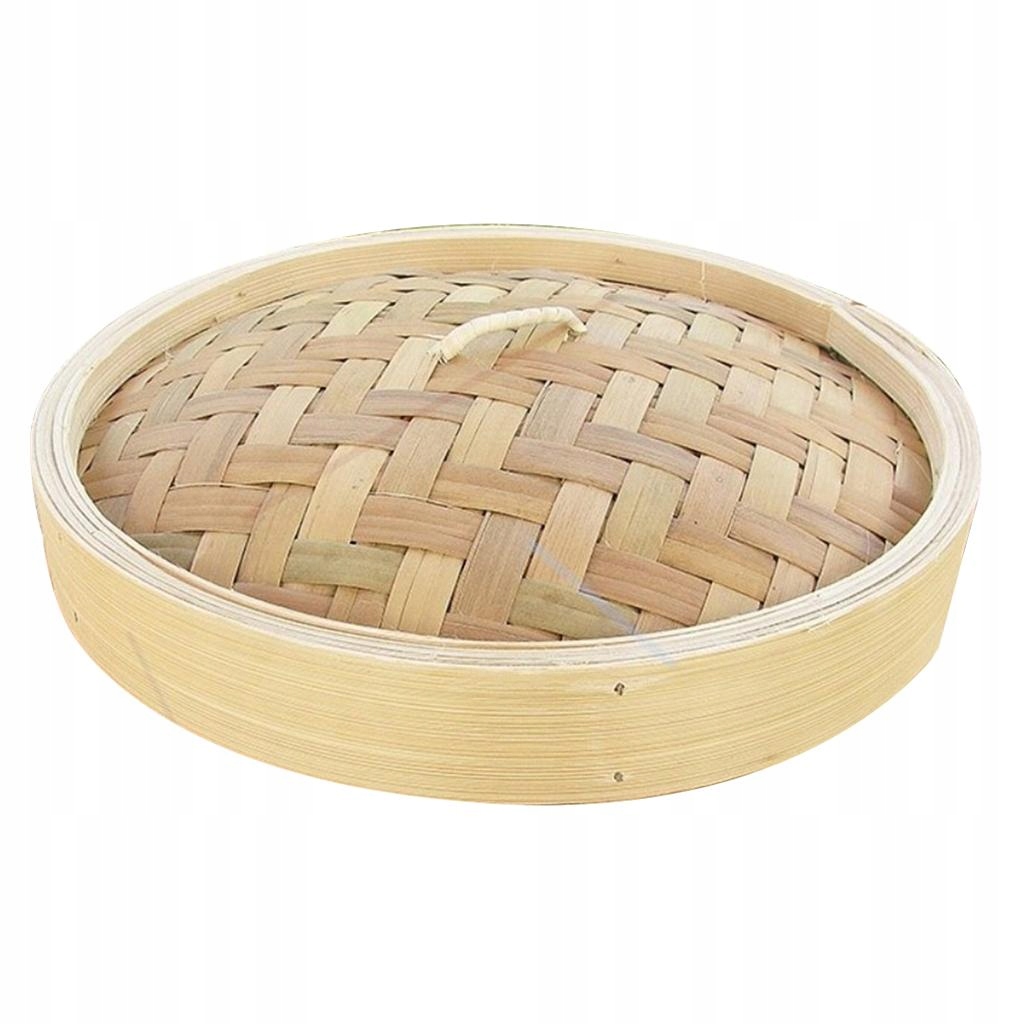 Asian Bamboo Steamer Basket Lid Sum Fish,