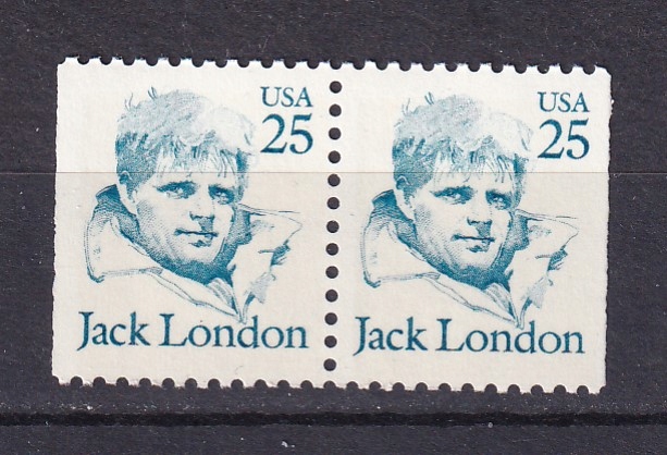 USA** Jack London, pisarz, z zeszyciku Mi 1782