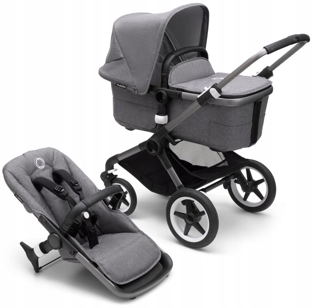 [OUTLET] Wózek 2w1 Bugaboo Fox 3 Graphite/Grey