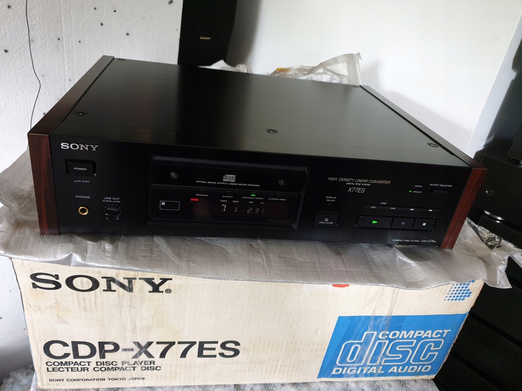 Купить Плеер Sony CDP-X77ES как новый, уникальный, в идеальном состоянии.: отзывы, фото, характеристики в интерне-магазине Aredi.ru