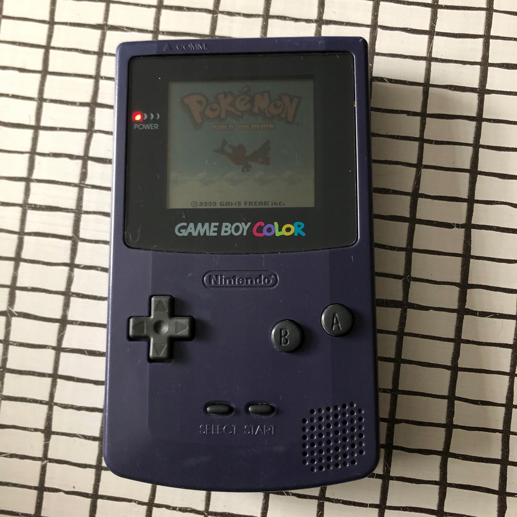 Nintendo Gameboy Color fioletowy, sprawny