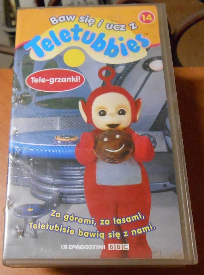 BAJKA VHS - TELETUBBIES 14 TELE GRZANKI