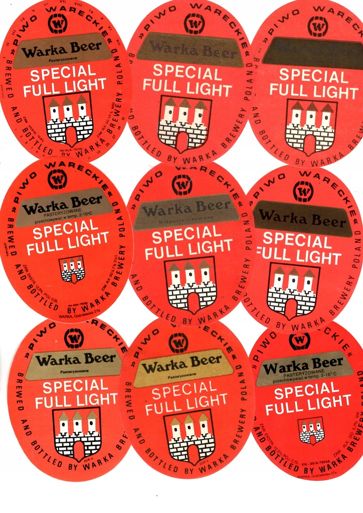 BROWAR WARKA 9 SZT