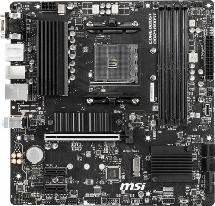 Купить Материнская плата MSI B550M PRO-VDH 4DDR4 AM4: отзывы, фото, характеристики в интерне-магазине Aredi.ru