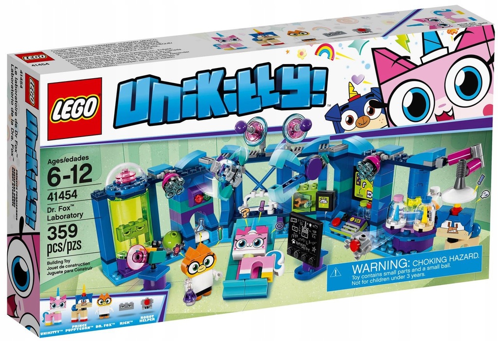 LEGO 41454 Unikitty Laboratorium dr Lisiczki