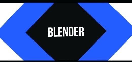 2D intro blender Youtube, do filmów