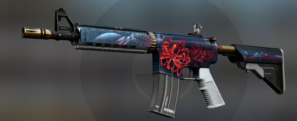 M4A4 LYCORIS SPIDER LILY PB FT CS GO