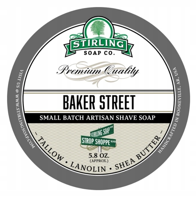 Stirling Baker Street mydło do golenia 170ml