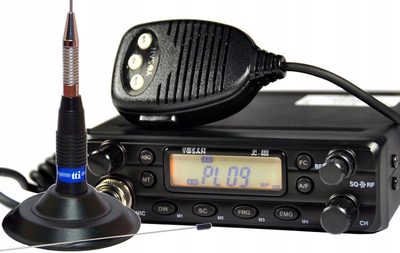 Купить CB Radio Yosan JC 650 ASQ AMFM+ антенна ML145 TTi: отзывы, фото, характеристики в интерне-магазине Aredi.ru