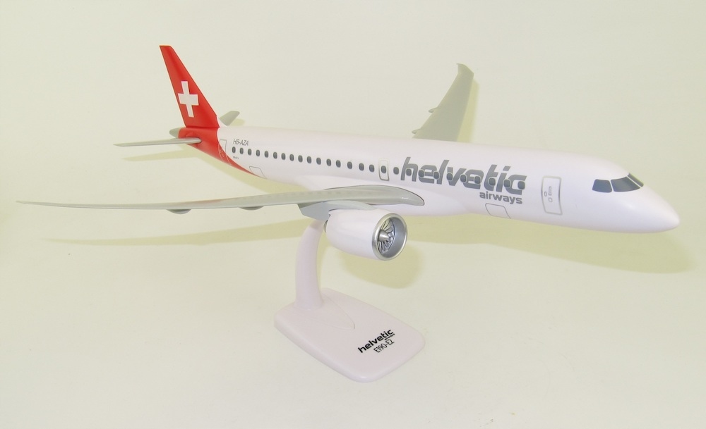 Купить Модель самолета Embraer 190 Helvetic Airways 1:100: отзывы, фото, характеристики в интерне-магазине Aredi.ru