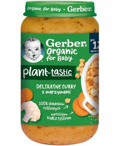 Nestlé Gerber Organic Delikatne curry z warzywami