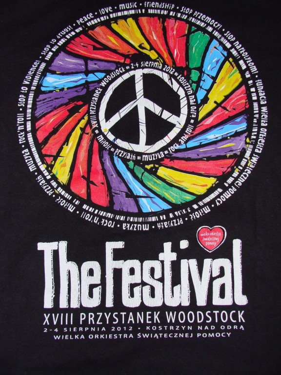 T-shirt PRZYSTANEK WOODSTOCK 2012