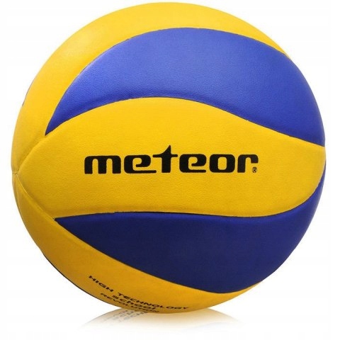 Meteor Chili piłka siatkowa mini żółto-niebieska