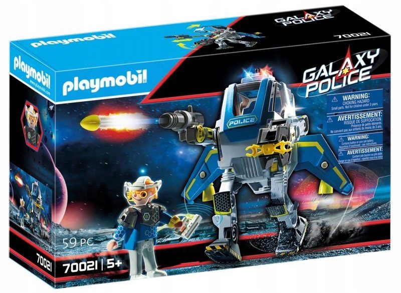 Playmobil Galaxy Police 70021 Robot policjant