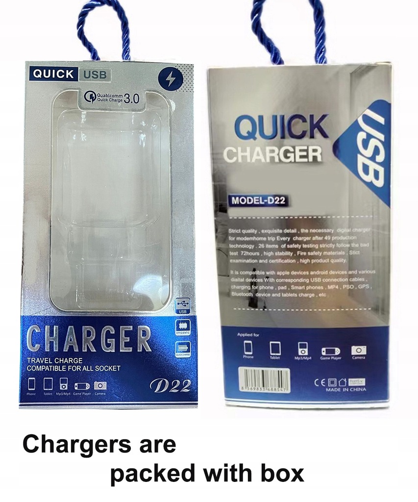 Купить USB+Type-C СУПЕР БЫСТРАЯ ЗАРЯДКА Зарядное устройство белого ...