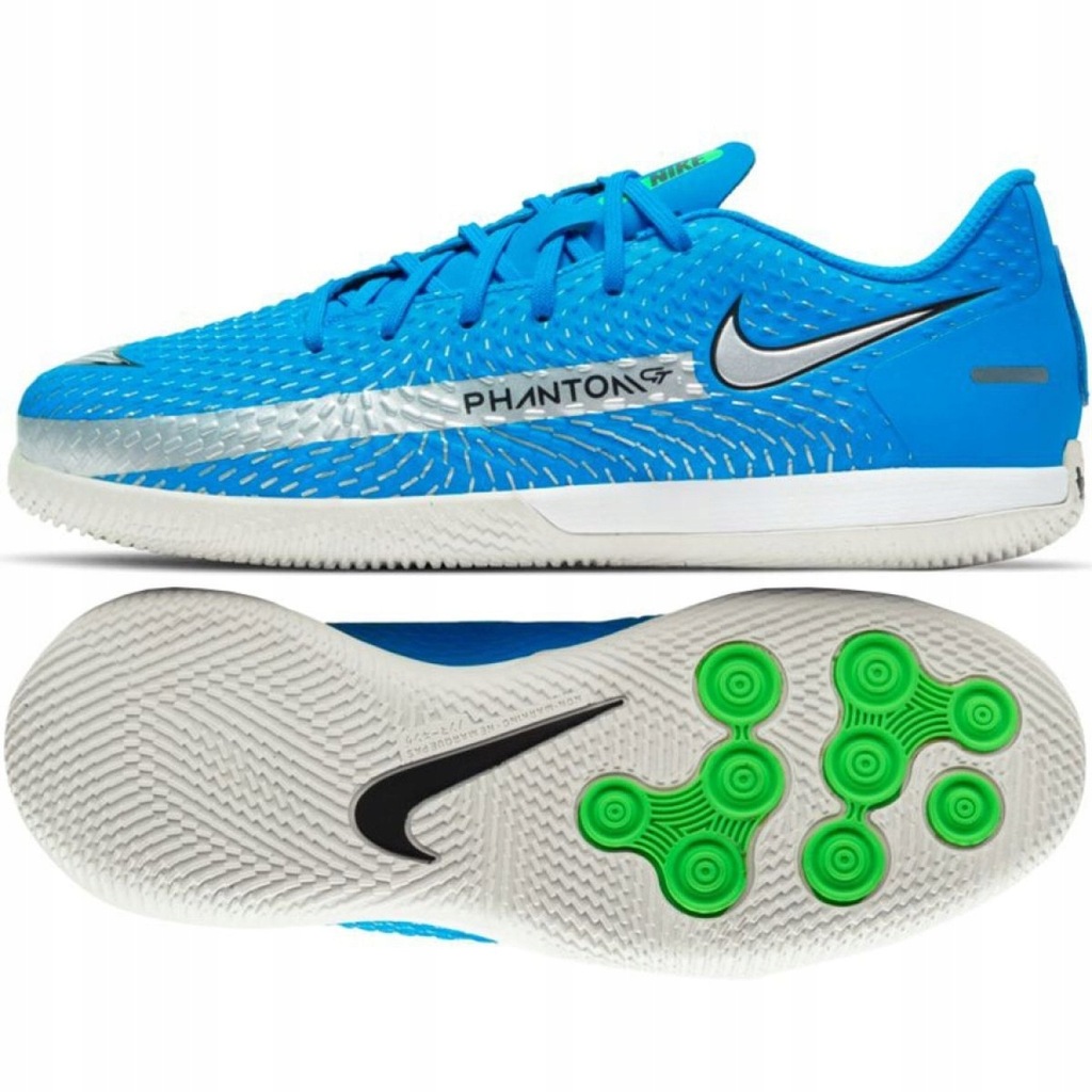 Niebieskie Syntetyk Buty Sport Halowe Nike r.38