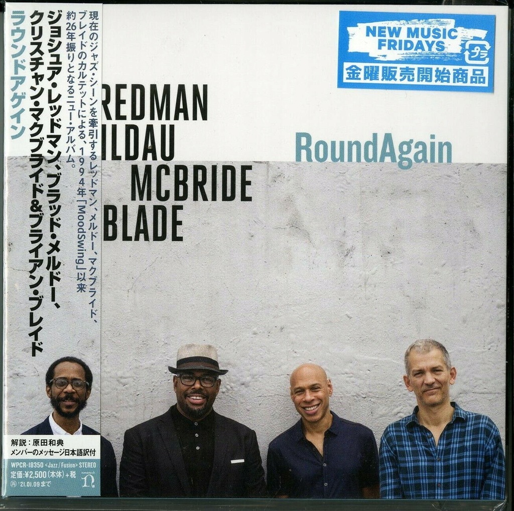 Joshua Redman Brad Mehldau .. round again CD JAPAN